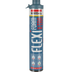 Flexifoam X-tra Click & Fix - 弹性喷涂聚氨酯泡沫 EC 1 PLUS - Soudal