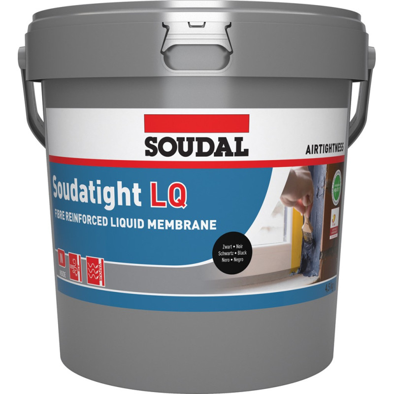 Soudatight LQ - Воздухо- и паронепроницаемая мембрана EC 1 PLUS - Soudal