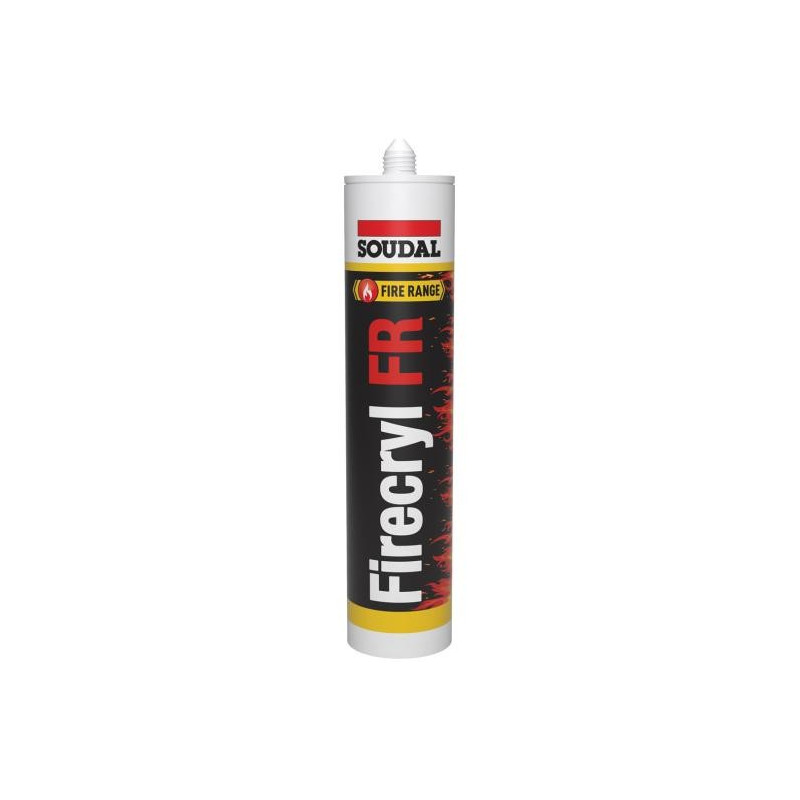 Firecryl FR 310 ml - Acrylaat brandwerende plamuur - Soudal
