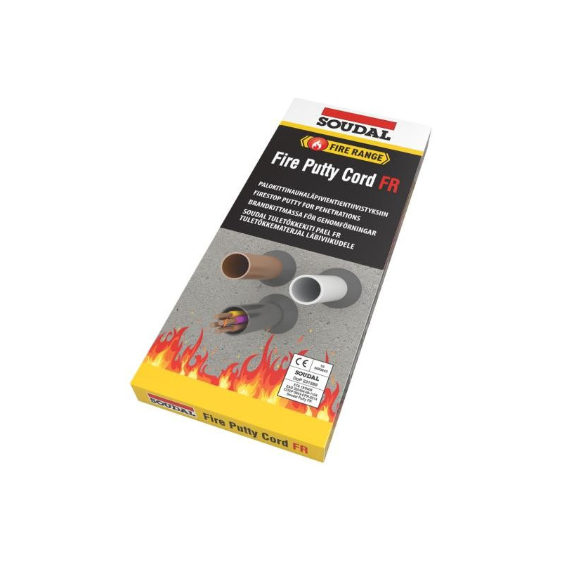 Soudal 腻子线 FR - 弹性防火胶泥 - Soudal Soudal 腻子线 FR - 弹性防火胶泥 - Soudal