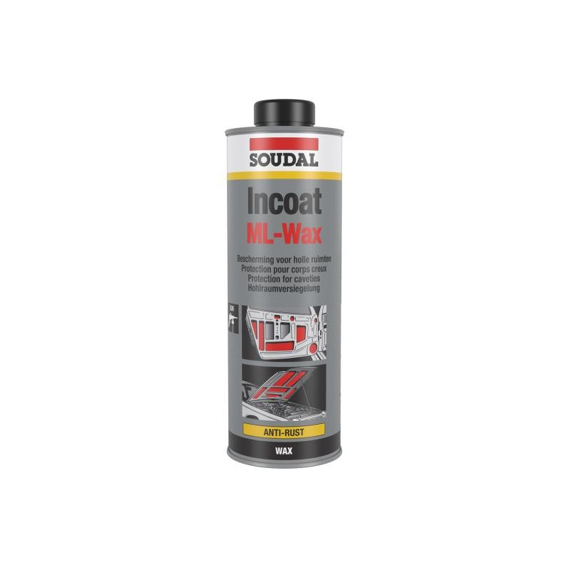 Incoat ML wax - Anti-corrosiebescherming voor carrosserieën - Soudal