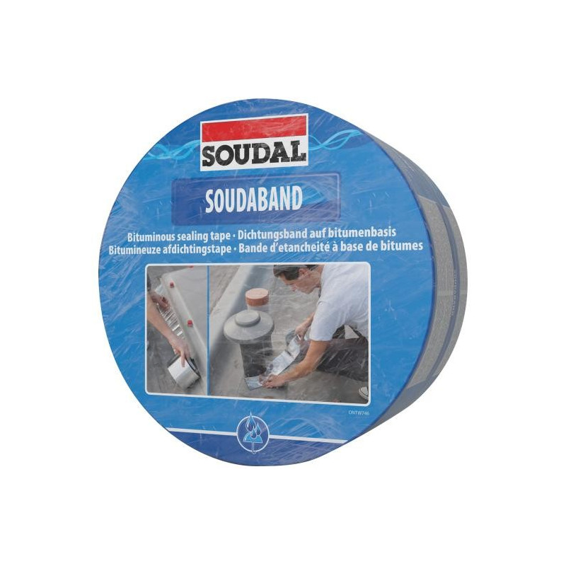 Soudaband plomo - Banda impermeabilizante autoadhesiva - Soudal Soudaband plomo - Banda impermeabilizante autoadhesiva - Soudal
