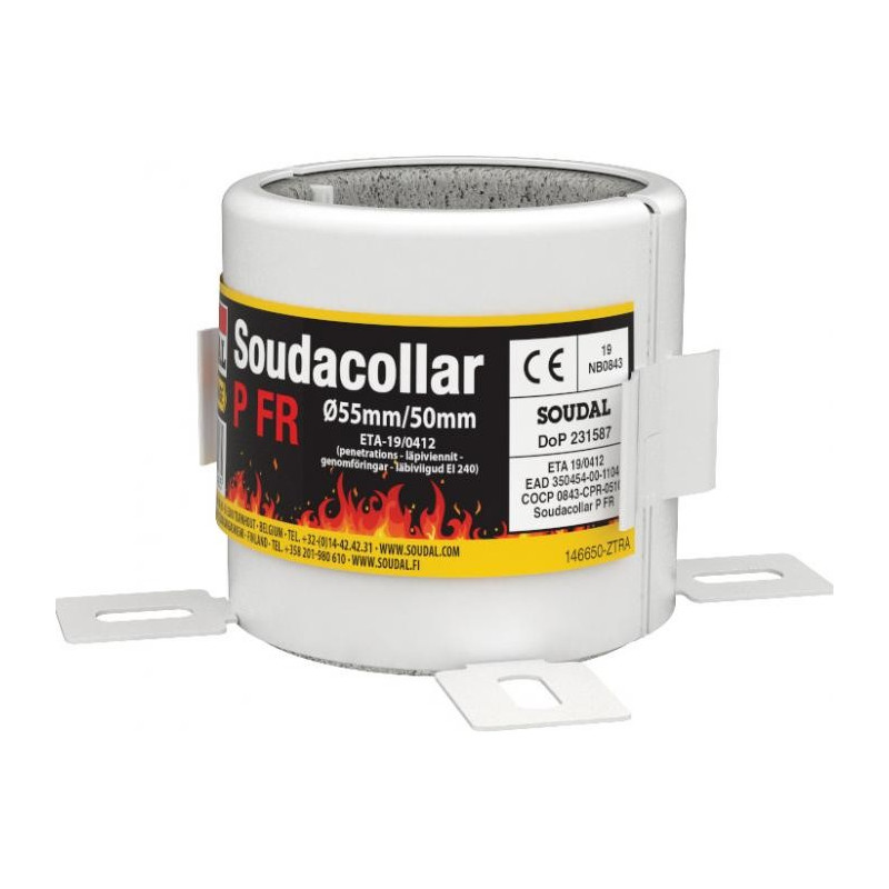 Soudacollar P FR - Fireproof cover - Soudal