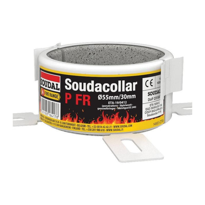 Soudacollar P FR - Fireproof cover - Soudal