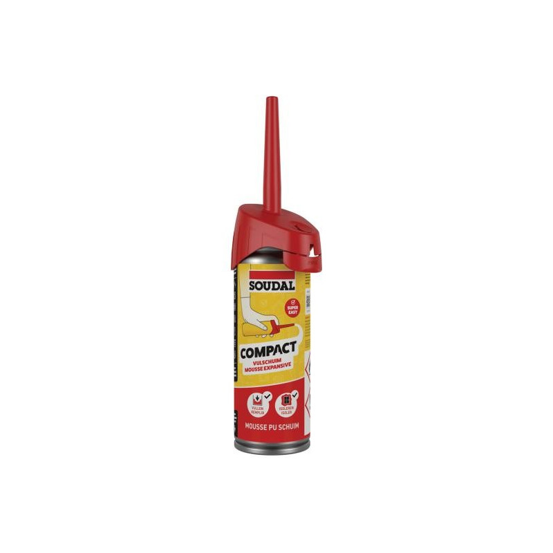Compact expanding foam - Manual PU foam - Soudal