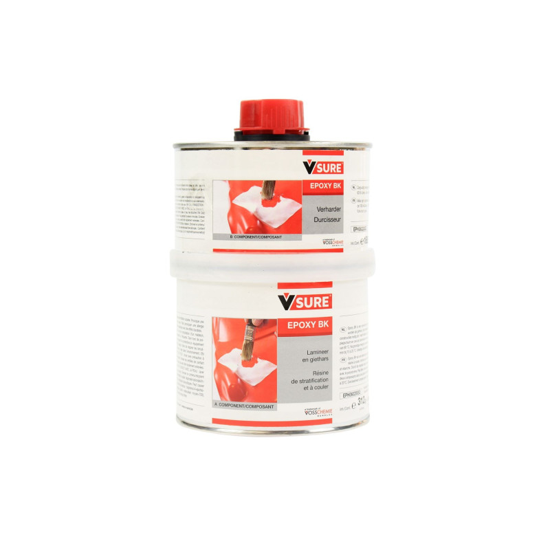 Epoxy BK - Эпоксидная смола для ламинирования и заливки с отвердителем - Vosschemie Soloplast