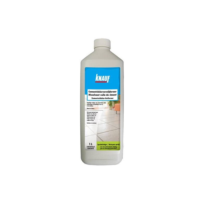 Removedor de Véu de Cimento - Limpador Especial Auto-Activo - Knauf Removedor de Véu de Cimento - Limpador Especial Auto-Activo - Knauf