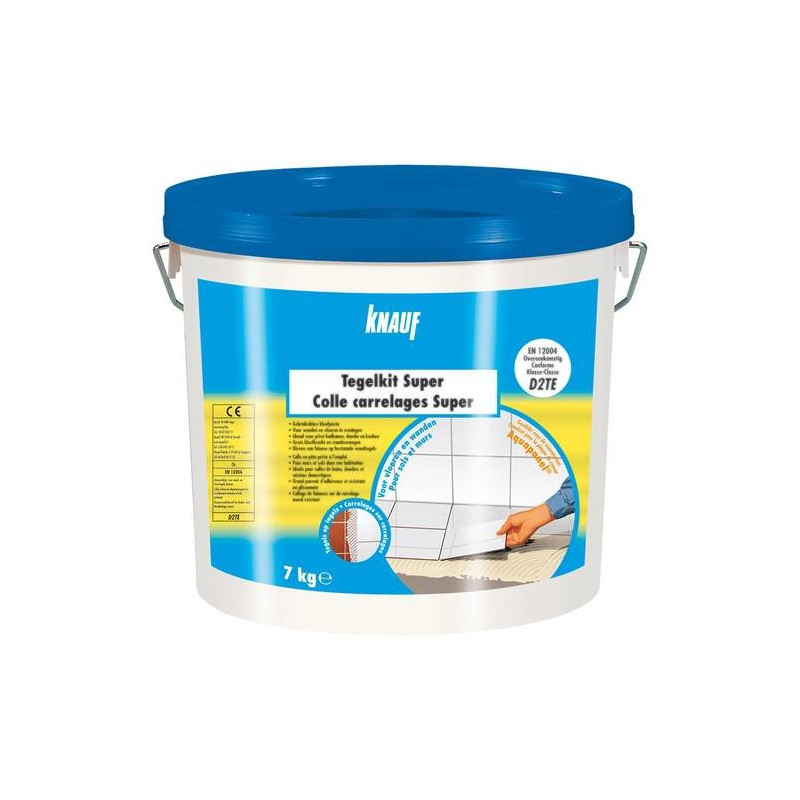 Super Adesivo de Telha - Adesivo de Cama Fina para Paredes e Pisos Interiores - Knauf