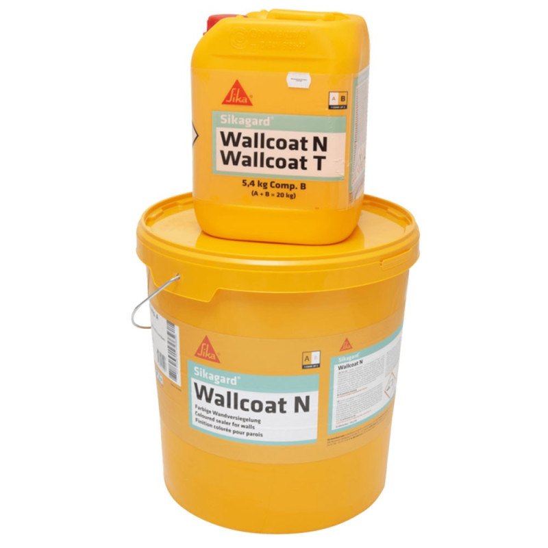 Sikagard wallcoat N - Tweecomponenten muurcoating - Sika Sikagard wallcoat N - Tweecomponenten muurcoating - Sika