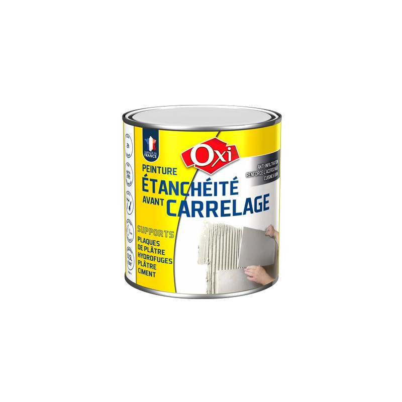Waterproofing paint before tiling - OXI