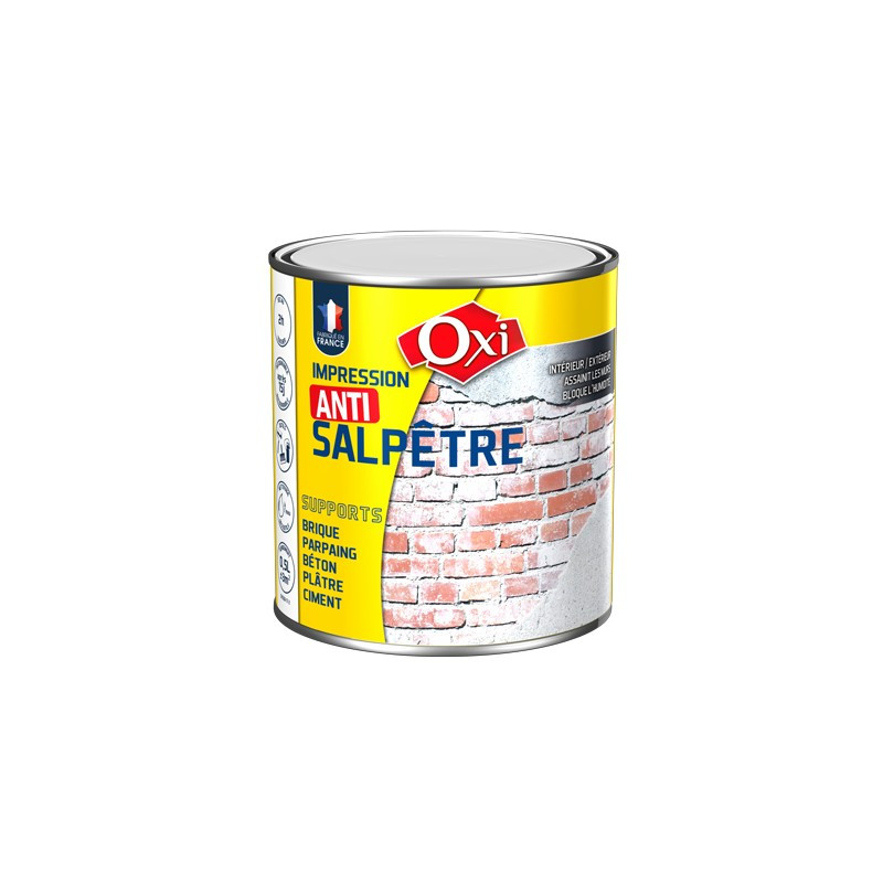 Traitement anti-salpêtre - OXI