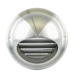 Renson 638 - Griglia di ventilazione esterna rotonda in acciaio inox - Renson