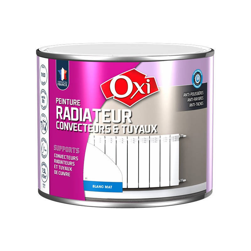 Tinta de radiador para convectores e tubagens - OXI