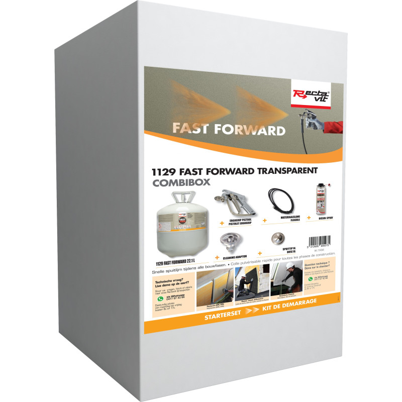 1129 Fast forward combibox - Kit colla Fast Forward - Rectavit