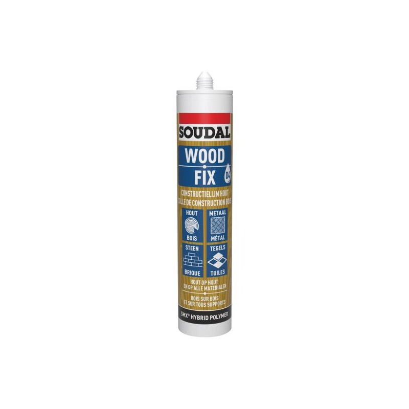 Wood fix - гибридный полимерный клей - Soudal