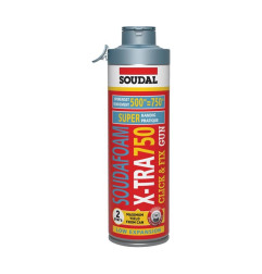 Пистолет Soudafoam X-tra 750 C&F - Высококачественная полиуретановая пена EC 1 PLUS - Soudal