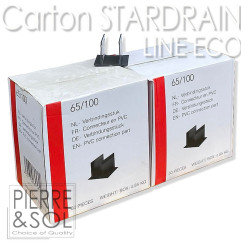 Acessórios para canal Stardrain por caixa