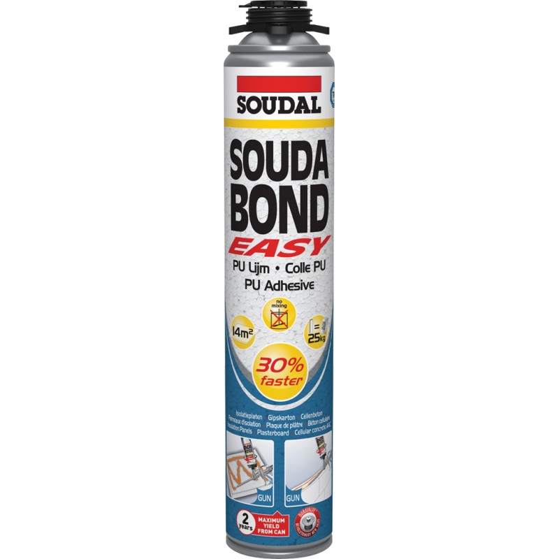 Soudabond easy gun - PU adhesive foam - Soudal