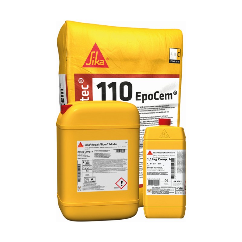 SikaTop Armatec-110 EpoCem - Primer di adesione e protettore dalla corrosione - Sika SikaTop Armatec-110 EpoCem - Primer di adesione e protettore dalla corrosione - Sika