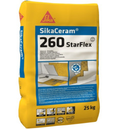 SikaCeram-260 StarFlex - EC 1 PLUS 可变用途粘结砂浆 - Sika