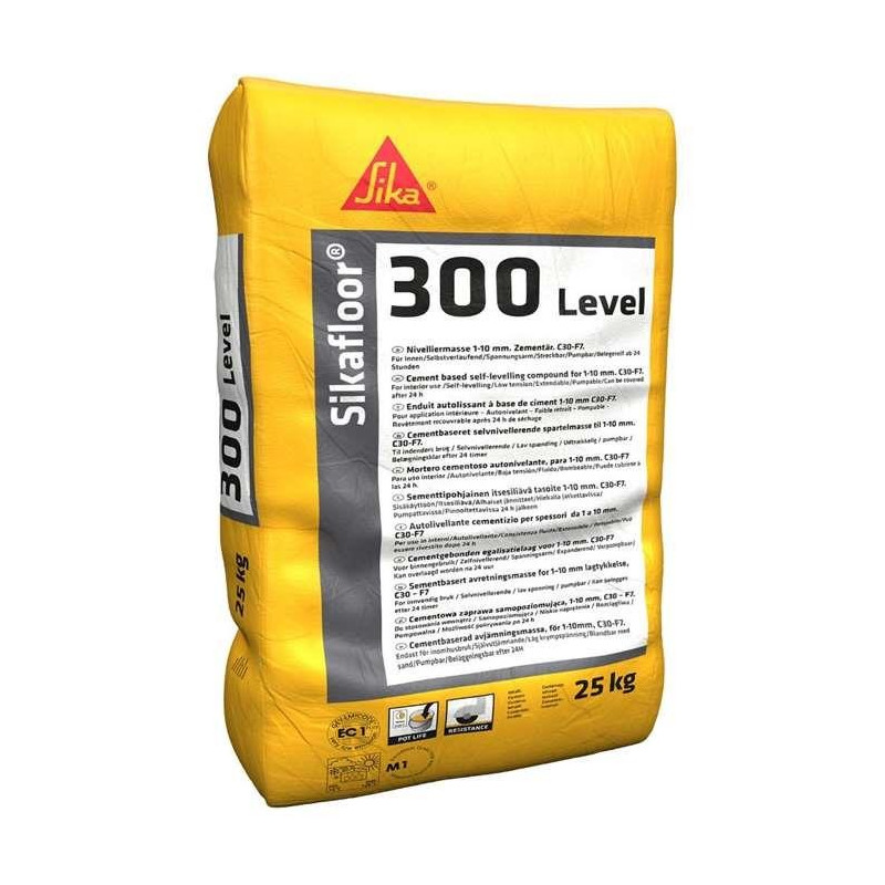 SikaFloor-300 Level - Masse d'égalisation EC 1 PLUS - 1 à 10 mm - Sika SikaFloor-300 Level - Masse d'égalisation EC 1 PLUS - 1 à 10 mm - Sika