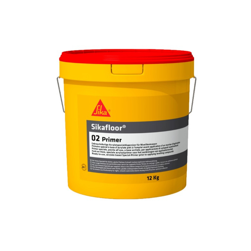 SikaFloor-02 Primer - Special acrylic primer before EC 1 PLUS leveling compound - Sika SikaFloor-02 Primer - Special acrylic primer before EC 1 PLUS leveling compound - Sika
