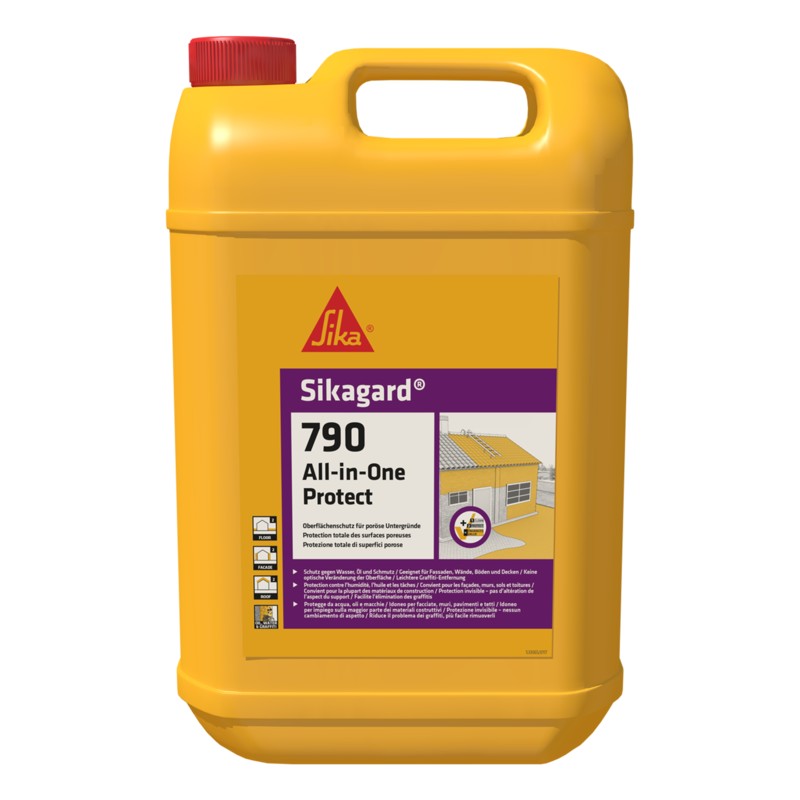 SikaGard-790 All-In-One Protect - طارد للزيت والماء ومضاد للكتابة على الجدران - سيكا SikaGard-790 All-In-One Protect - طارد للزيت والماء ومضاد للكتابة على الجدران - سيكا