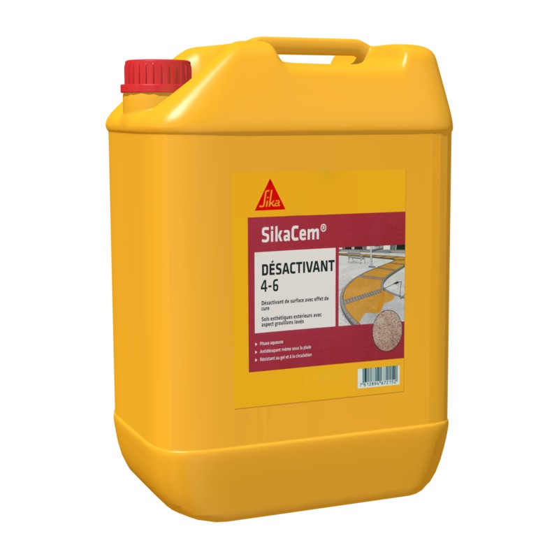 SikaCem Desactivant 4-6 - Wasserbasiertes Oberflächenaktivierungsmittel - Sika SikaCem Desactivant 4-6 - Wasserbasiertes Oberflächenaktivierungsmittel - Sika