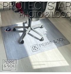 Tapete com logotipo PROTECTSTAR
