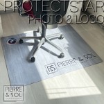 Tapete com logotipo PROTECTSTAR