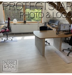 Tapete com logotipo PROTECTSTAR