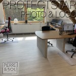 Tapete com logotipo PROTECTSTAR
