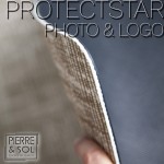 Tapete com logotipo PROTECTSTAR