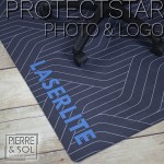 Tapete com logotipo PROTECTSTAR