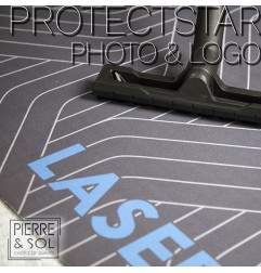 Tapete com logotipo PROTECTSTAR