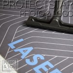 Tapete com logotipo PROTECTSTAR
