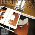 Tapete com logotipo PROTECTSTAR