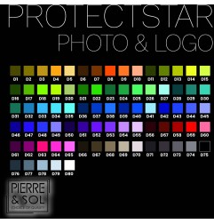 Tapete com logotipo PROTECTSTAR
