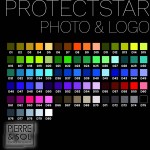 Tapete com logotipo PROTECTSTAR