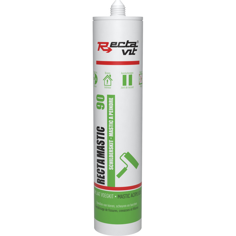 Recta-mastic 90 - Masilla pintable - Rectavit