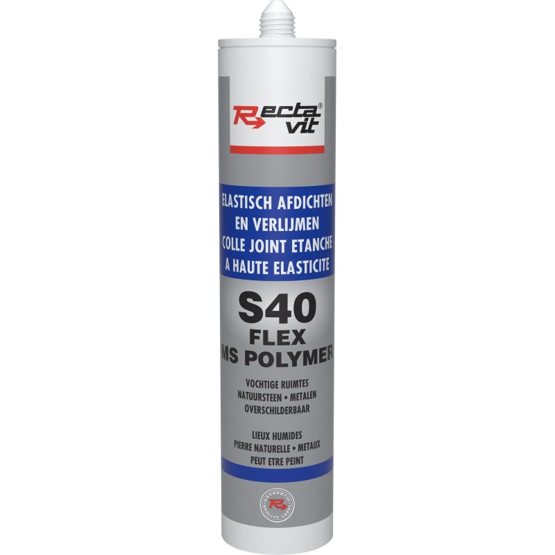 S40 flex - Adhesivo de montaje - Rectavit