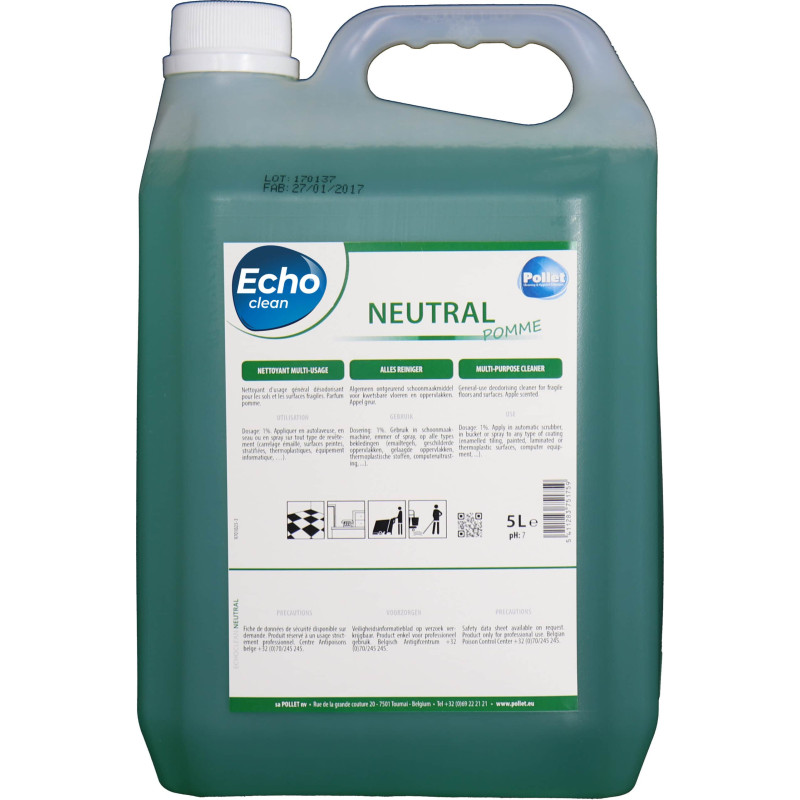EchoClean 中性 - 香味多用途清洁剂 - Pollet