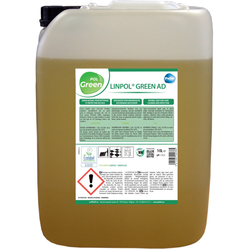Linpol Green AD - Растительное мыло для машин - Pollet