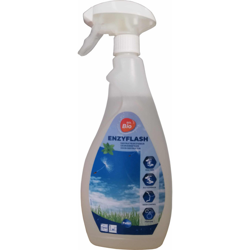 PolBio Odor Control Enzyflash - رذاذ التكنولوجيا الحيوية الفوري - حبوب اللقاح