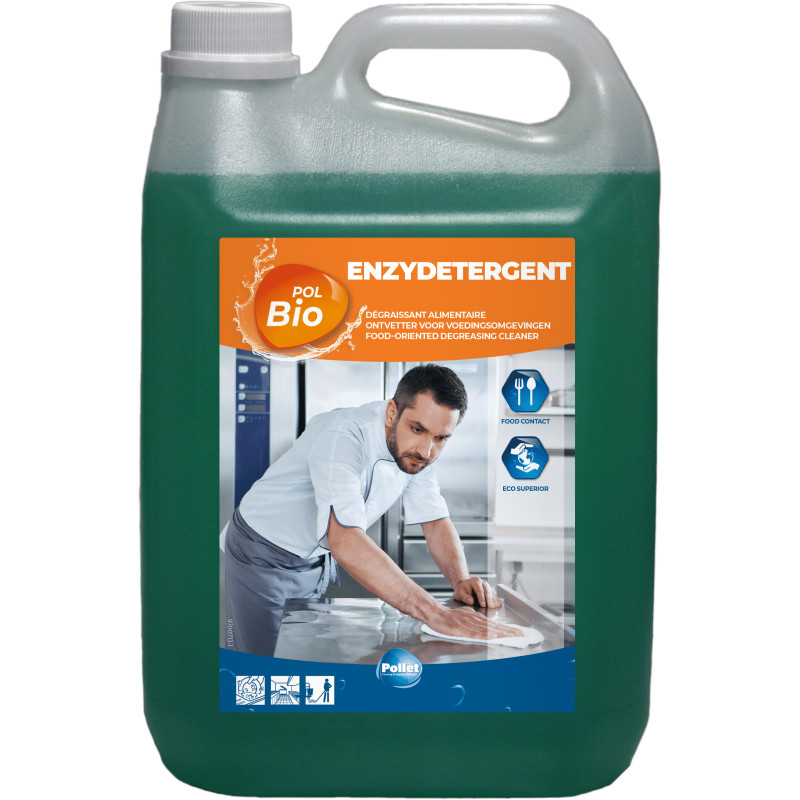 PolBio Enzydétergent - Food industry cleaner - Pollet PolBio Enzydétergent - Food industry cleaner - Pollet