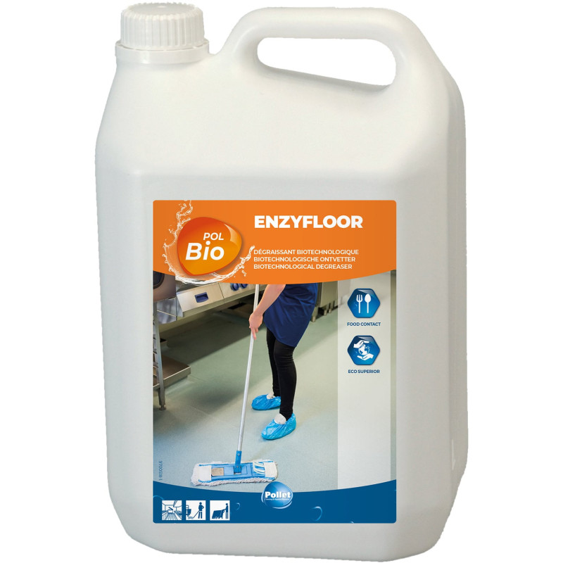 PolBio Enzyfloor - مزيل الشحوم الأنزيمي للأرضيات - حبوب اللقاح PolBio Enzyfloor - مزيل الشحوم الأنزيمي للأرضيات - حبوب اللقاح