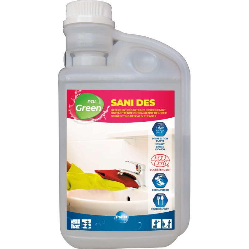 PolGreen Sani DES - 消毒除垢剂 - Pollet