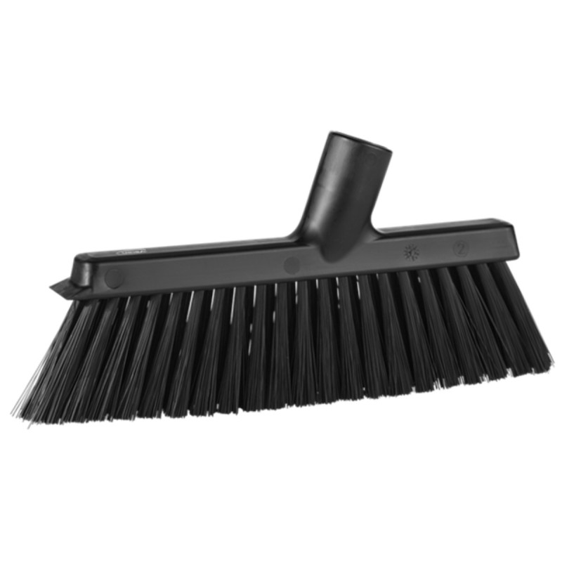 Abgeschrägter Besen 3103/9 – 250 mm mittel mit geneigtem Schraubgewinde – Vikan