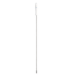 Haste flexível 5351/5 - 755mm aço inoxidável diâmetro 5mm branco - Vikan