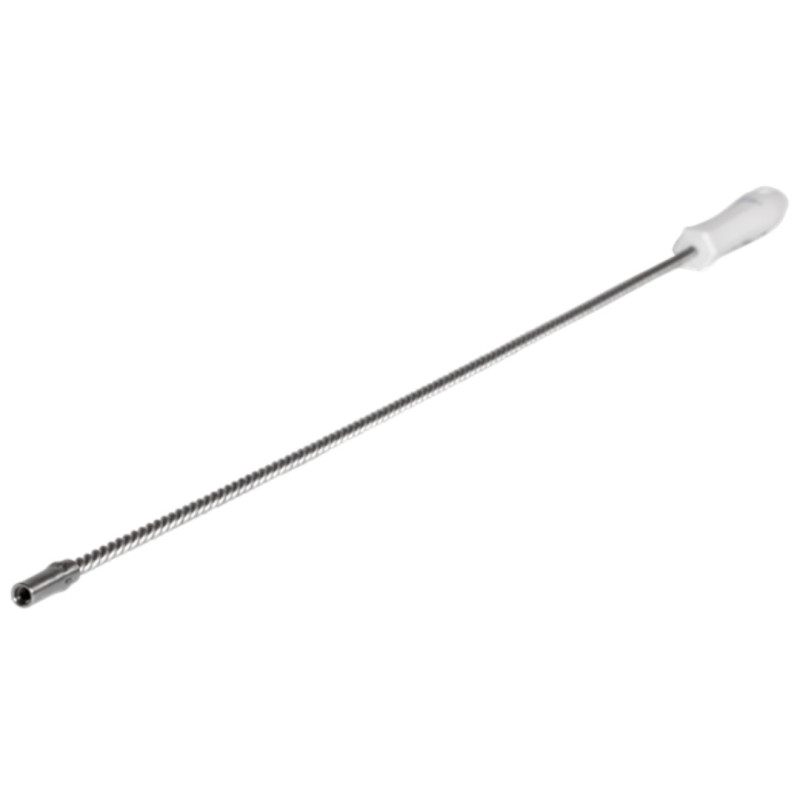 Flexibler Stab 5351/5 – 755 mm, Edelstahl, Durchmesser 5 mm, weiß – Vikan